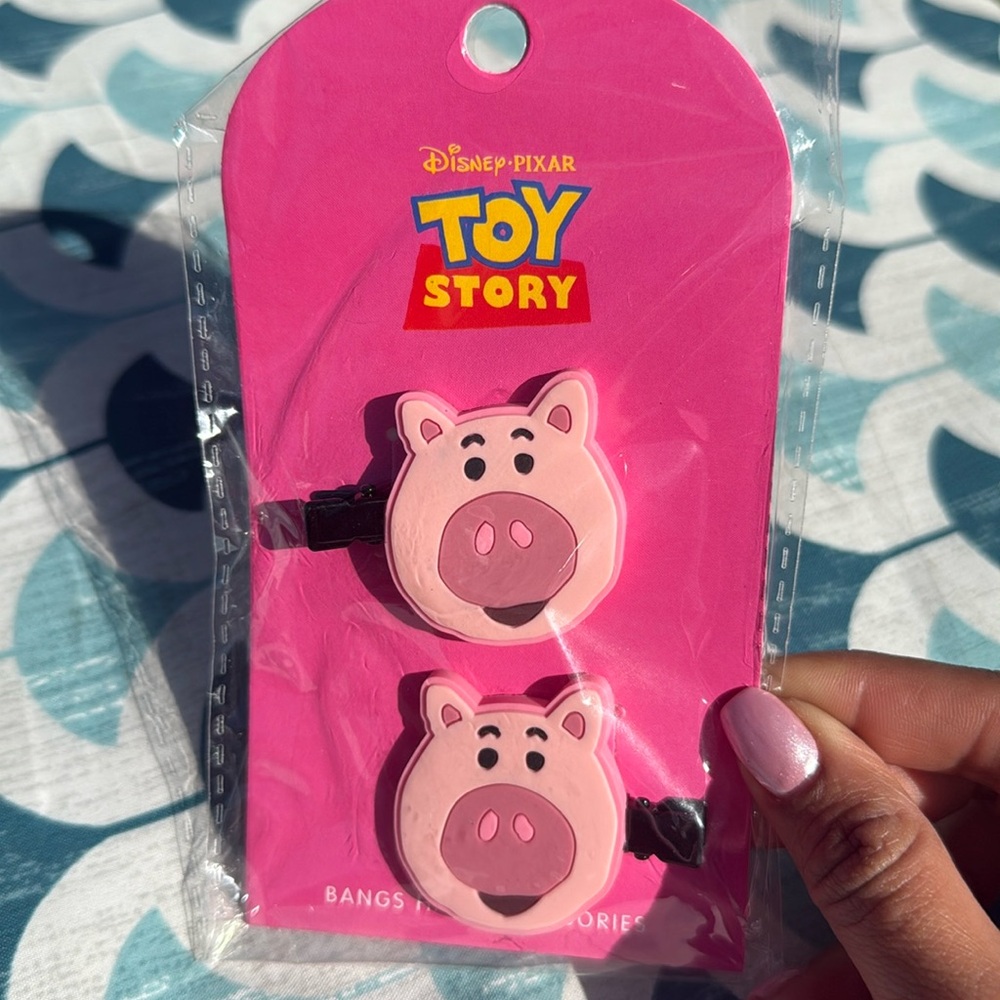 Disney- Toy Story: Hamm hair clips